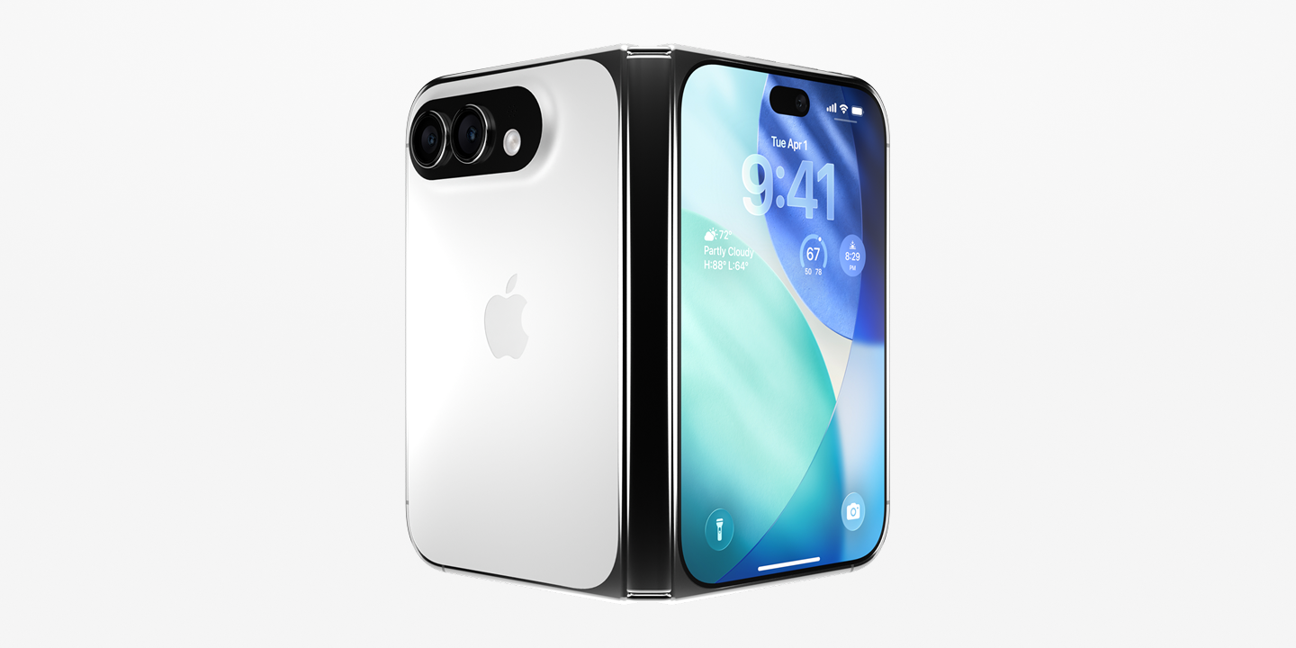iPhone Fold renders for AppleTrack